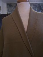 2yds-ITALIAN-OLD-GOLD-MATTE-SILK-WOOL-NUBBY-LT-WGT-JACKET-FABRIC-2