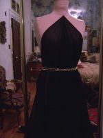 3.3yd-CLASSIC-BLACK-TRANSLUCENT-CRINCKLED-GEORGETTE-FABRIC-DRESSY-OR-CASUAL-1