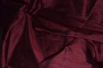 3.75YDS-PURE-SILK-DUPIONI-FABULOUS-WINE-GLOWING-EXQUISITE-SLUBBY-DESIGNER-FABRIC-2