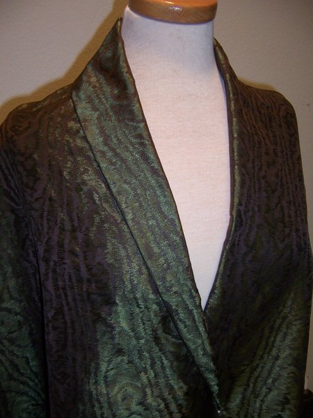4yds-FABULOUS-BRONZE-OLIVE-METALLIC-MOIRE-DESIGNER-ITALIAN-SUIT-GOWN-FABRIC