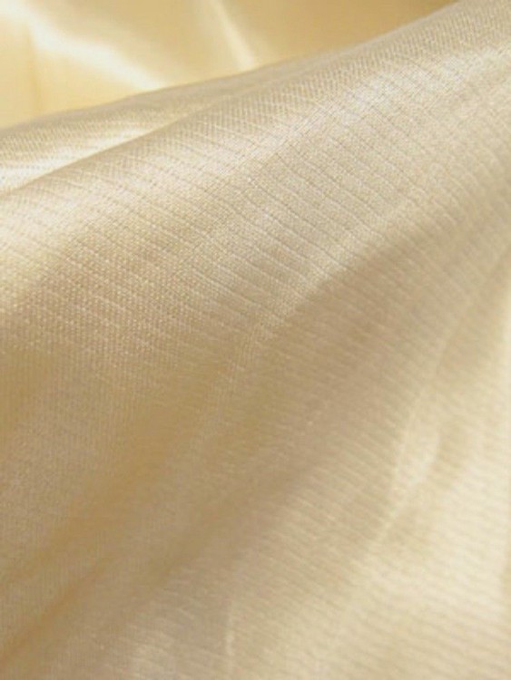 4yds-GLOWING-CREAMY-SAND-DESIGNER-SILK-FAILLE-FABRIC-SUIT-GOWN-WEIGHT-BODIED-5