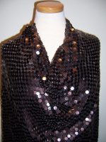 CHOCOLATE-BROWN-PAILLETTES-BEADED-SILK-CHIFFON-FABRIC