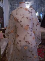 ETHEREAL-SHEER-SILK-ORGANZA-PAINTED-EMBROIDERED-BEIGE-BROWN-5-4