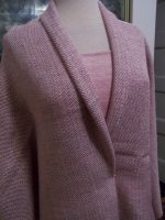 UNIQUE-DESIGNER-HANDWOVEN-SUIT-FABRIC-PINK-GREY-STRIPE-W-PINK-RAW-SILK-MATCH-1