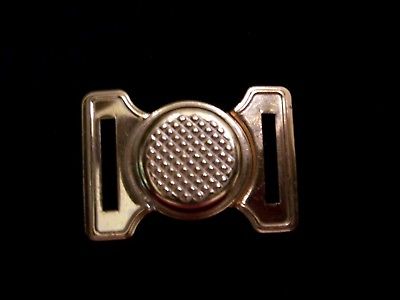 3-ASSORTED-BUCKLES-BRASS-FINISH-GOLD-TONE-ROUND-AURORA-RHINESTONES-ROUND-1