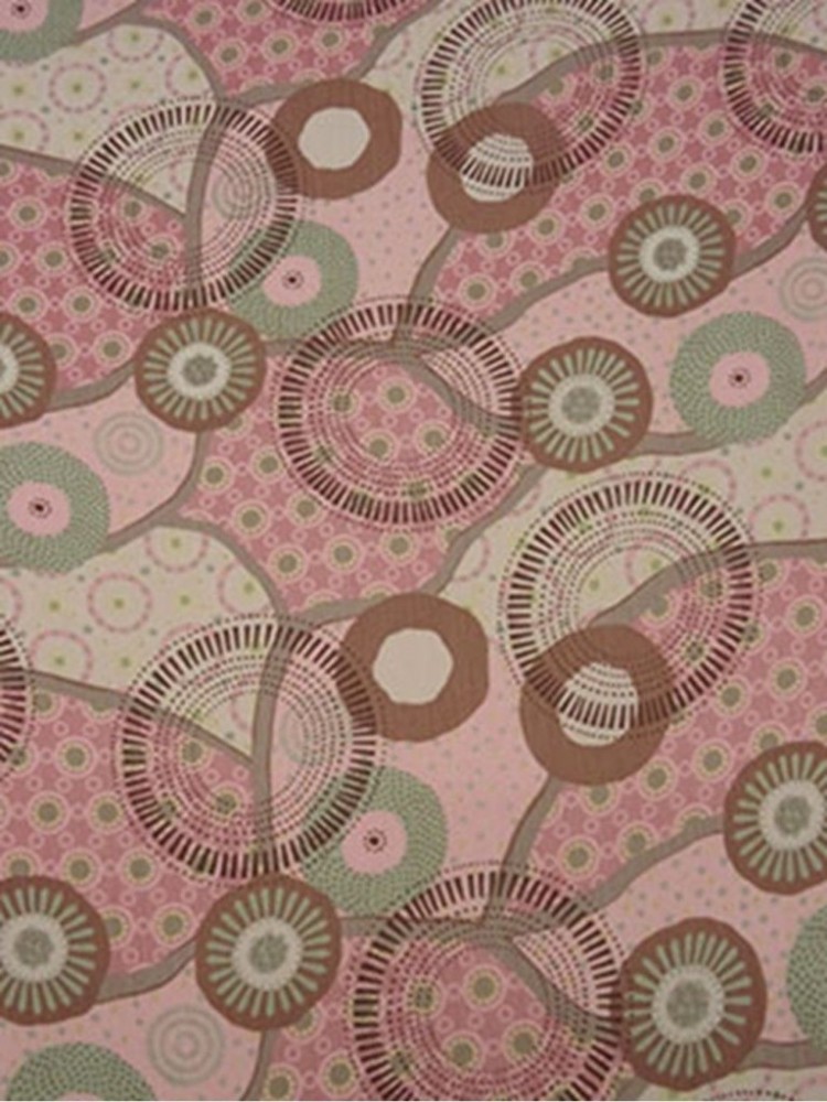 3.3yd-PINK-MAROON-ABSTRACT-SOFT-CIRCLES-ETHEREAL-FLOATY-PRINT-FRENCH-GEORGETTE-4