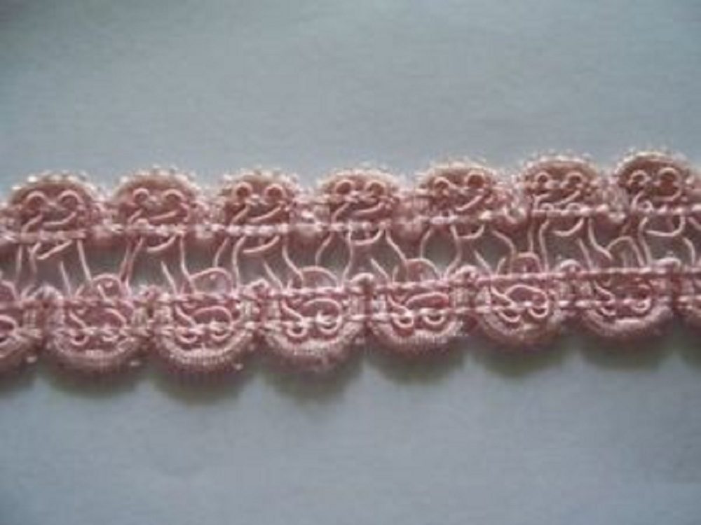 5yds-CHI-CHI-DESIGNER-SUIT-TRIM-BELGIAN-TWISTY-COMPLEX-PASSEMENTARIE-PALE-PINK