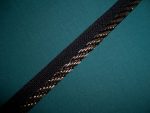 5yds-STUNNING-WOVEN-14inch-BLACK-METALLIC-GOLD-ROPE-PIPING-TRIM-1