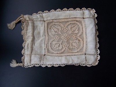 ANTIQUE-FILET-LACE-STRIP-DRAWSTRING-PURSE-2-OFF-WHITE-FOR-ANTIQUE-WEDDING-DRESSES-1