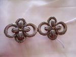 ANTIQUE-GOLD-LOOPS-FLOWER-SLIDE-ON-BUCKLE-1.25inch-BELT
