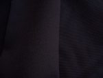 BLACK-WOOL-BLEND-TWILL-FABRIC-REMNANT-33-x-45-FOR-VEST-OR-CRAFT-PROJECT