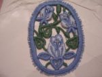 GORGEOUS-OVAL-OPEN-BACK-BLUE-GREEN-FLORAL-APPLIQUE