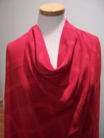 ITALIAN-DESIGNER-FABRIC-CRINKLED-SELF-COLORED-RED-WINDOWPANE-GEORGETTE-SEMISHEER-1