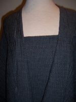 ITALIAN-DESIGNER-FABRIC-PLEATED-DEEP-GREY-GEOMETRIC-4.5-YARDS-4