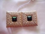 OLD-GOLD-SQUARE-BLK-GEM-SLIDE-ON-BUCKLE-1.25inch-BELT