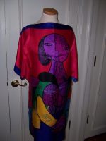 UNFINISHED-TUNIC-PROJECT-FROM-MODERN-ART-PRINT-SCARF-IN-FUSCHIA-MULTICOLOR-1